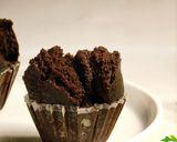 Foto langkah ke 8 dari resep Bolu Kukus Coklat Mekar Gluten Free.