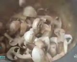 A picture of step 2 of Mushroom Dum Biryani.