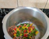 A picture of step 4 of Black rice khichdi.