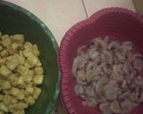 Foto langkah ke 2 dari resep Tumis Tahu Udang.