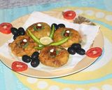 A picture of step 6 of Chinese potatoes cutlets with simple presentation.