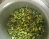 A picture of step 3 of Ridge gaurd curry (beerakaya kura).