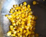 A picture of step 1 of Corn Fritters 🌽.