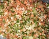 A picture of step 1 of Veggies pizza 🍕.