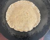 A picture of step 3 of Quinoa Flour Chapati.