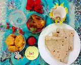 A picture of step 8 of Aloo Chap and Chicken Ka Salan With Roti.
