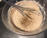 Une image de l'étape 5 de Sauce cocktail fruitée au cognac et épices.
