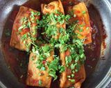 Hình bước làm 6 của món Đậu hủ nhồi thịt sốt cà chua