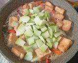 Foto langkah ke 3 dari resep Sayur Santan Tahu Labu Siam.