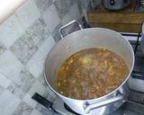 A picture of step 4 of Brown jollof rice.
