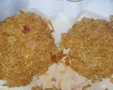A picture of step 6 of Aloo and chicken burger without bun.
