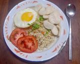 Foto langkah ke 6 dari resep Nasi Goreng Teri Bumbu Simple.