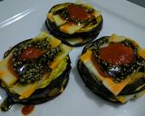 Foto del paso 7 de la receta: Berenjenas asadas bañadas en zatar y tomate con queso mozzarella