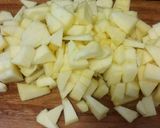 Foto del paso 2 de la receta Bizcocho de manzana y uvas pasas