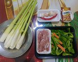 筊白筍青椒炒肉絲(簡單料理)的食譜步驟1照片