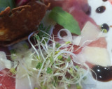 Foto del paso 5 de la receta: Carpaccio de Ternera con Ensalada y galleta de quesos