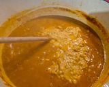 Nyugat-afrikai tahinis vöröslencse tál vegán módra recept fázis 3 fotója