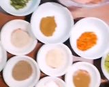 A picture of step 1 of Chicken 🐔 seekh kabab curry.