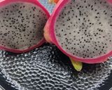 A picture of step 5 of Tapioca Dragon Fruit Pink Dessert.