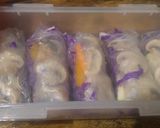 Foto langkah ke 3 dari resep Vietnam spring roll isi jamur rebus.