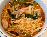 รูปขั้นตอนการทำที่ 3 ของ บะหมี่ต้มแซ่บกระดูกอ่อนน้ำข้น