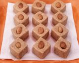A picture of step 1 of Peanut burfi.