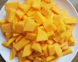 A picture of step 1 of Butternut squash and chickpea curry.