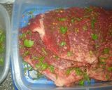 Foto del paso 1 de la receta: Milanesa de Peceto rellena de jamón y muzzarella