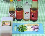 Foto langkah ke 1 dari resep Ayam Hongkong dan Sambal Jahe.