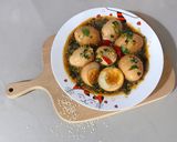 Hình bước làm 4 của món Trứng Ngâm Xì Dầu