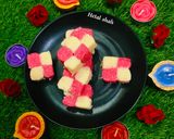 રોઝ કોકોનટ સ્વીટસ્ (Rose Coconut Sweets Recipe In Gujarati) રેસીપી સ્ટેપ7ફોટો
