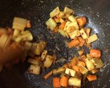A picture of step 6 of Nepalese-style Vegetable Curry - vegan.