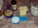 Galletas de almendra y anacardo