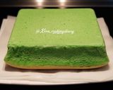 Foto langkah ke 6 dari resep Ogura Cake Pandan Lembut dan enakk ❤.