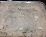 A picture of step 4 of Potato, Green Bean, Ham, and Mozzarella Casserole.