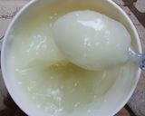 A picture of step 3 of Corn flour pap.