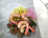 Foto del passaggio 3 della ricetta Insalata di gamberi e arance