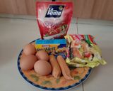 Foto langkah ke 1 dari resep Pizza Mie 🍕.