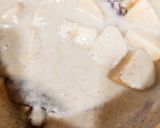 A picture of step 9 of White gravy kashmiri Aloo Dum.