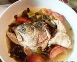 Hình bước làm 5 của món Canh Súp Đầu Cá Hồi/ Salmon Fishhead Soup