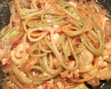 Foto del paso 9 de la receta: Espaguetis tricolor con alcachofas