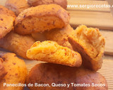 Foto del paso 4 de la receta: Panecillos de bacon, queso y tomates secos