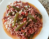 Foto del paso 4 de la receta: Carne picada con verduras y un poco de arroz hervido
