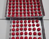 Foto langkah ke 3 dari resep Putri Salju Keju Red Velvet Lumer anti gagal.
