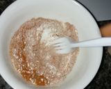 A picture of step 1 of Red chilli fried chicken thigh.