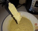 Foto del paso 2 de la receta: Frituras de harina de trigo con pimientos y jamón