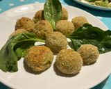 Foto del paso 8 de la receta: Albóndigas de brócoli 🥦 y queso de cabra (con allioli o mayonesa de jengibre), en AirFryer