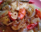 Foto langkah ke 5 dari resep Ceplok telur saus tiram.