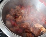Foto del paso 3 de la receta Cerdo en salsa con pimientos del piquillo