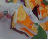 عکس مرحله 1 از دستور چیز کیک پرتقالی🍊